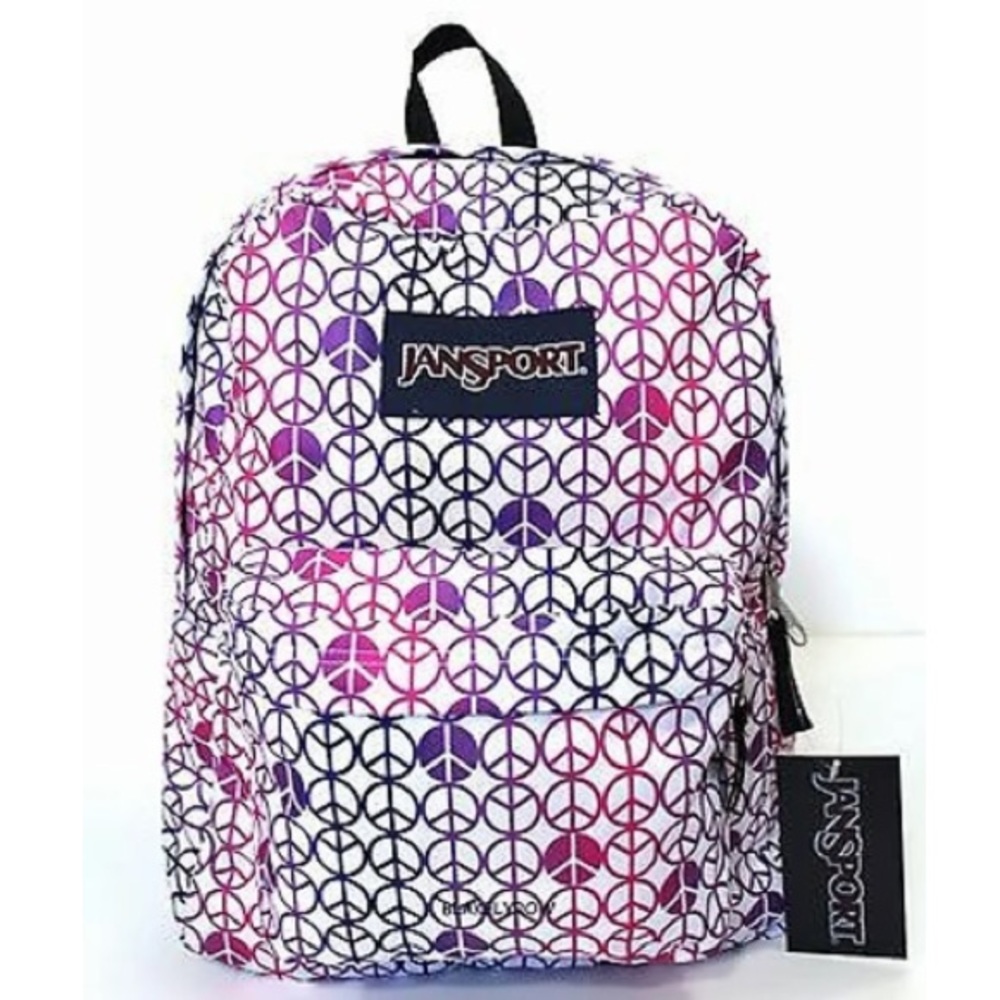 Superbreak JanSport Peace Sign Backpack